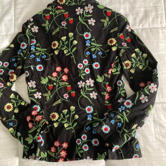 Johnny Was Embroidered Blazer - Picture 4 of 4